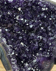 Top Grade Natural Amethyst Stone, Deep Purple Crystals - MWS1581