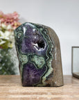 Top Quality Natural Amethyst Crystal Cave Self Standing Centerpiece - CBP1055