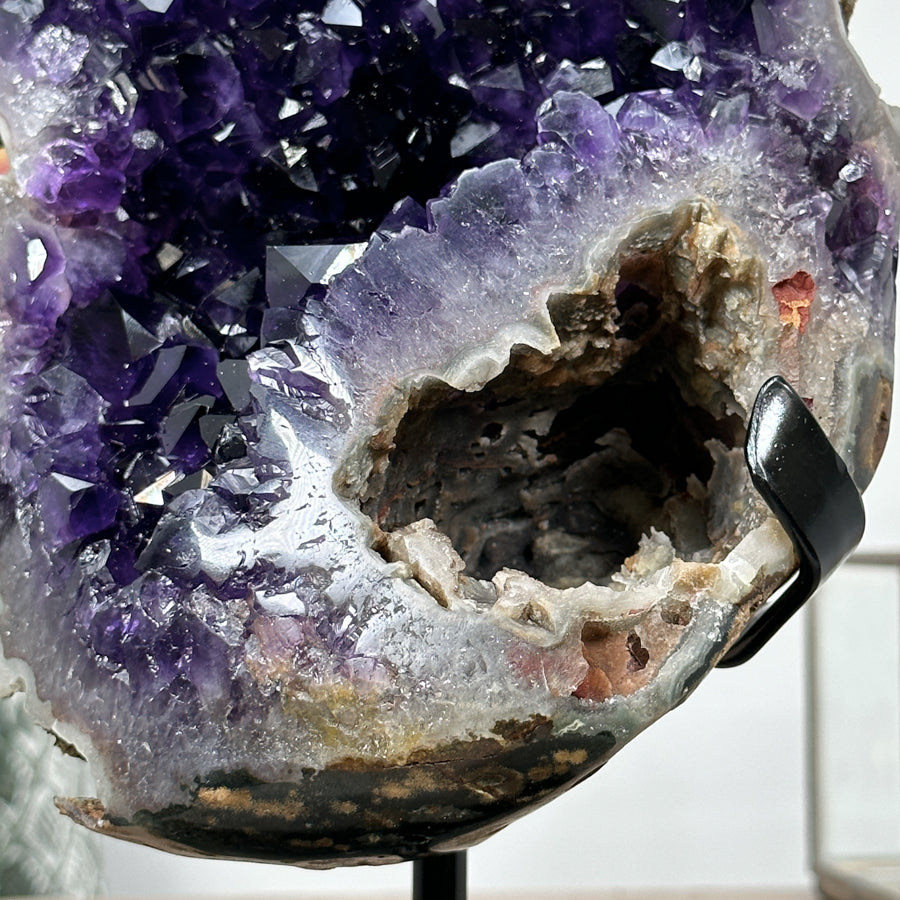 Amethyst Geode with Top Grade Crystals - MWS1201