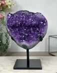 Stunning Natural Amethyst Cluster with Super Shinny Crystals - AWS1070