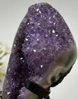 Stunning Amethyst & Green Jasper Stone with Nice Stalactite Formations - MWS0970