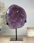 Natural Amethyst & Blue Agate Crystal Cluster - MWS1702