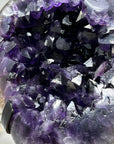 Stunning Natural Deep Purple Amethyst Geode - MWS1537