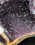 Unique Large Natrual Jasper & Amrthyst Geode - MWS1406