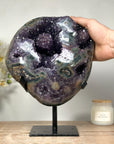 Outstaning Natural Amethyst Geode Full of Stalactite Formations - MWS1354