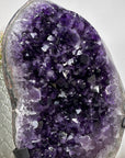 Premium Uruguayan Amethyst Geode with Large Purple Crystals – Ideal for Energy Work or Unique Gift - MWS0901