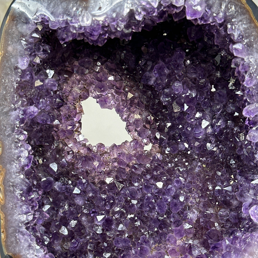 Stunning Natural Amethyst Geode, Perfect for Home Decor - MWS1663