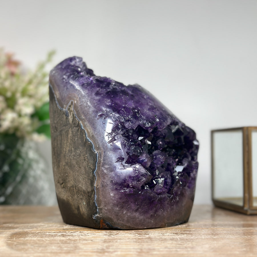 Deep purple Natural Amethyst Cathedral - CBP0763