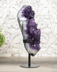 Outstanding Natural Large Amethyst Specimen with unique Calcite Formation - MWS0660