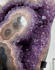 Outstaning Large Amethyst Stone with Stalactite Eyes - AWS0884