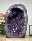 Huge Natural Amethyst Geode with Blue Agate Shell - CBP1068