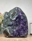 Natural Amethyst & Quartz Cathedral from Uruguay – Hand-Polished for Positive Energy Flow
