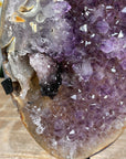 Rare Amethyst Crystal Formation with Pseudocalcite Inclusion - MWS1606