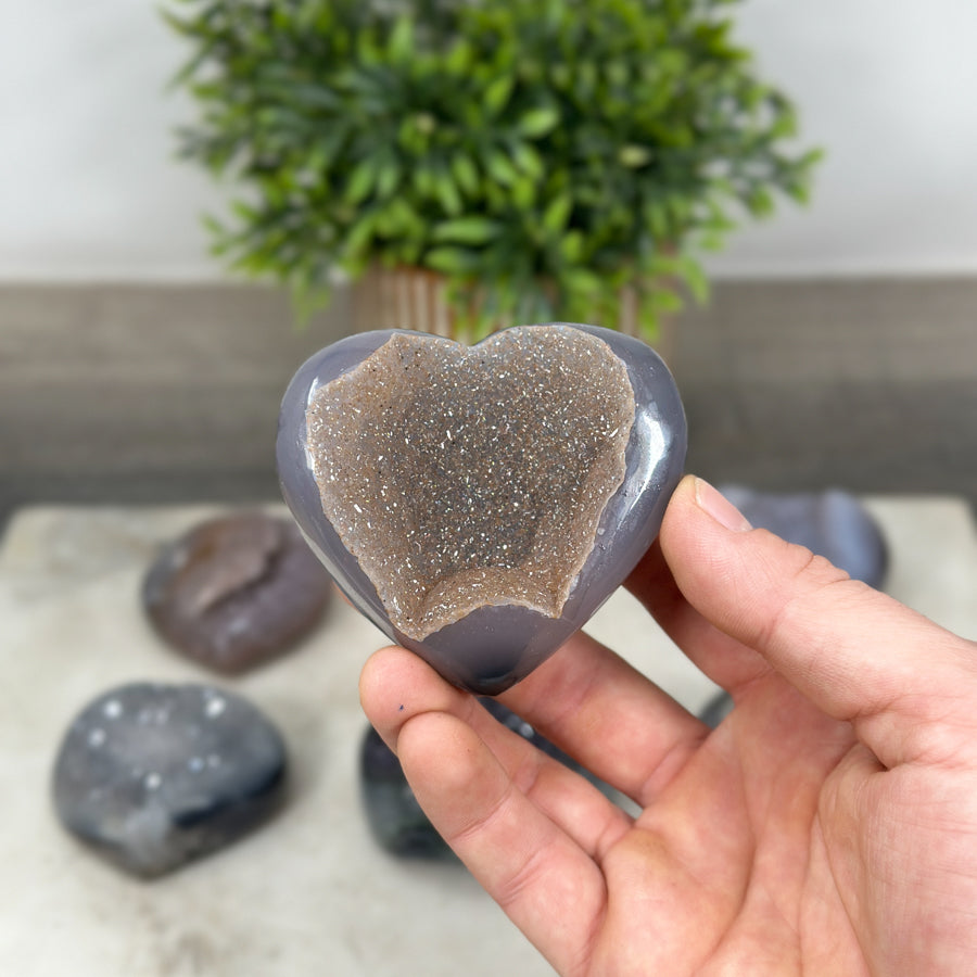 Mixed Minerals Hearts Set - MHLT0263