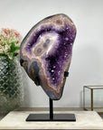 Outstaning Large Amethyst Stone with Stalactite Eyes - AWS0884