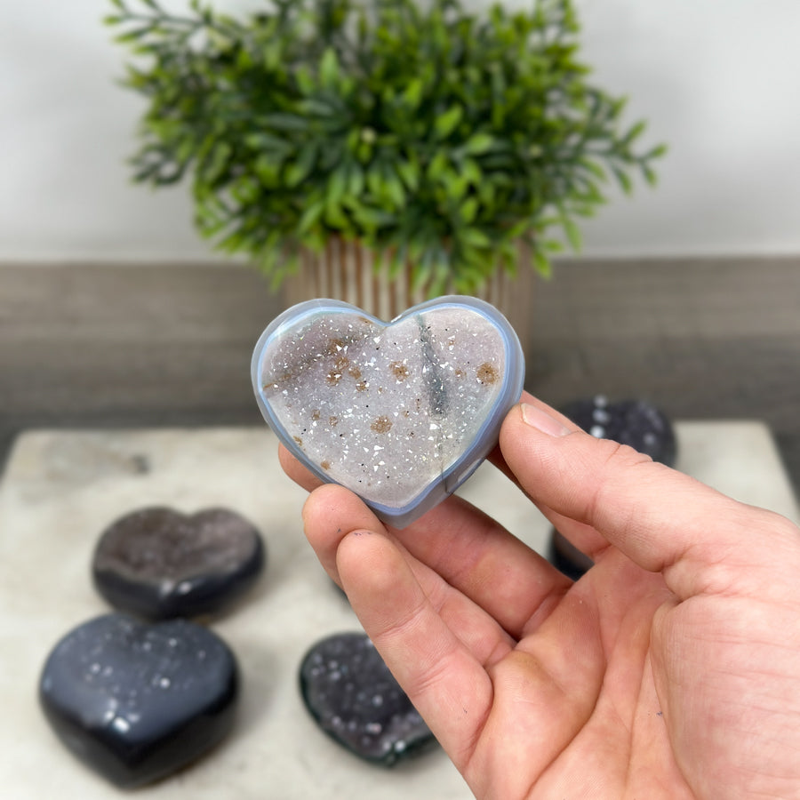 Mixed Minerals Hearts Set - MHLT0267