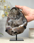 Rare Natural Agate & Quartz Specimen - MWS1292