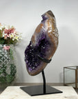 Rare Amethyst & Quartz with Double Crystallization Cluster - Ideal for home Decor - MWS0922