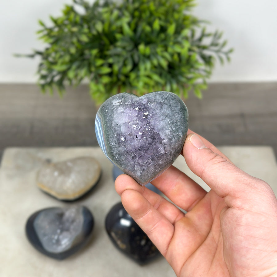 Mixed Minerals Hearts Set - MHLT0303