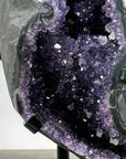 Natural Amethyst Geode with Beautiful Calcite Formations - MWS1667