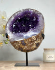 Stunning Amethyst Geode with Large & Shinny Crystals - MWS1612