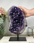 Premium Uruguayan Amethyst Geode with Large Purple Crystals – Ideal for Energy Work or Unique Gift - MWS0901