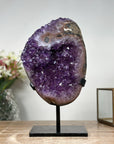 Beautiful Deep Purple Amethyst Stone Crystal, Ready to Display - AWS0746