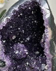 Natural Amethyst Geode with Beautiful Calcite Formations - MWS1667