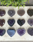 Mixed Minerals Hearts Set - MHLT0268