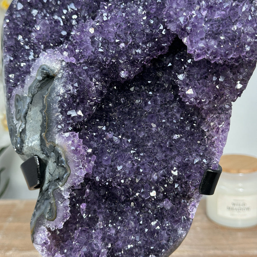 Natural Amethyst Sopecimen with Beautiful Formations - MWS1665