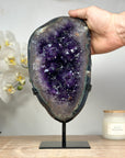 Stunning Uruguayan Amethyst Cluster with Agate Shell - MWS1449