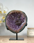 Unique Amethyst Geode with Hematite Formation and Beautiful Shell - MWS1416