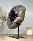 Unique Natural Amethyst Geode with Beautiful Formations - MWS1664