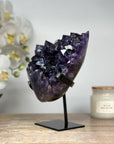 Deep Purple Natural Amethyst Cluster, Huge Crystals - MWS1694