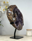 Huge Natural AMethyst & Agate Geode - MWS1453