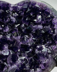 A+ Geade Uruguayan Amethyst Heart - HST0195