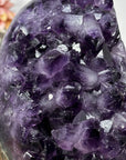 Natural Amethyst Cathedral with Huge Deep Purple Crystals - CBP1060