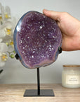 Natural Amethyst & Blue Agate Crystal Cluster - MWS1702