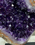 Rare Amethyst & Quartz with Double Crystallization Cluster - Ideal for home Decor - MWS0922