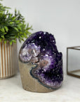 Natural Amethyst Cathedral with Beautiful Agate Shell - CBP1007