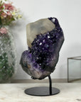 Beautiful Amethyst & Calcite Specimen, Collector Grade Crystal - MWS0917