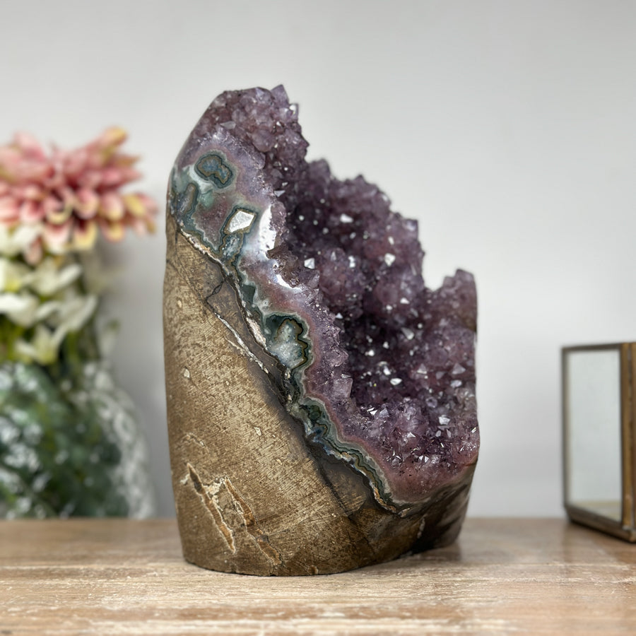 Stunning Natural Amethyst Cathedral from Uruguay - CBP1041