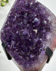 Amethyst Cluster with Red Jasper Banding - MWS1303