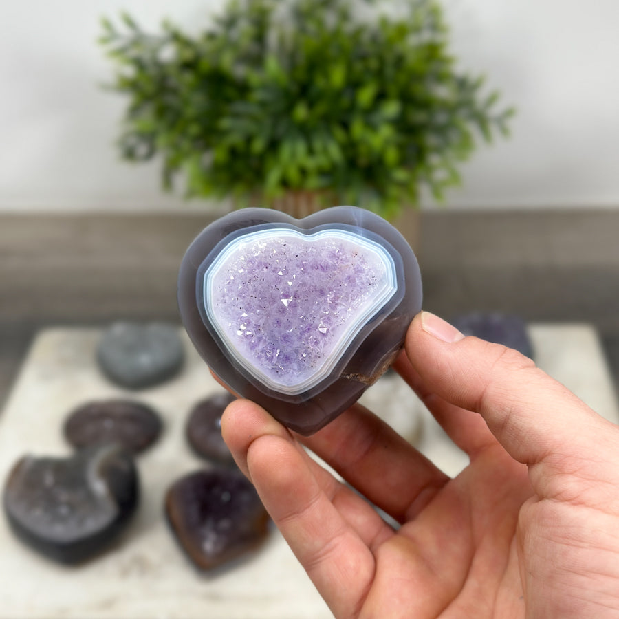 Mixed Minerals Hearts Set - MHLT0272