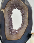 Natural Amethyst & Agate Geode Portal - MWS1671