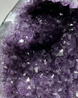 Huge Natural Amethyst Geode with Blue Agate Shell - CBP1068