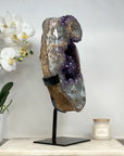 Top Quality Huge Amethyst & Quartz Specimen with Beautiful Stalactite Eye - MWS1618