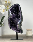 Natural Amethyst Geode with Beautiful Calcite Formations - MWS1667