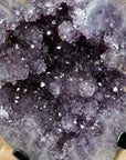 Exquisite Natural Amethyst Geode Full of Stalactites - MWS1399