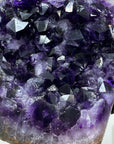 Natural Uruguayan Amethyst with Large Crystals & Deep Color - MWS1651